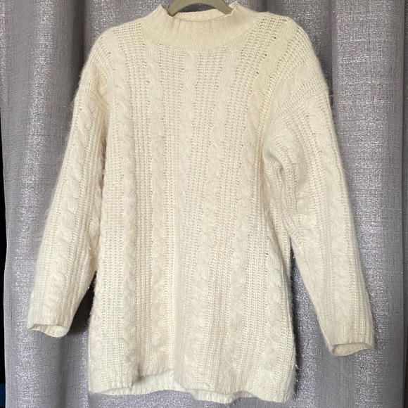 Vintage angora sweater M - Picture 1 of 4